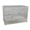 Cage Domus-Molinari 45cm Laquée En Blanc