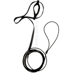 Harnais Pour Perroquets Aviator - S/Noir 5 Harnais Pour Perroquets Aviator - S/Noir -Fournitures Pour Oiseaux harnais pour perroquets aviator snoir 2