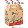 Pâtée Blanche Aux œufs Pour Oiseaux à Fond Blanc 5Kg - Easyyem