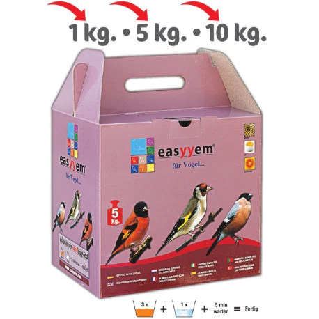 Pâtée Aux œufs Pour Oiseaux Indigènes 5kg - Easyyem 1 Pâtée Aux œufs Pour Oiseaux Indigènes 5kg - Easyyem