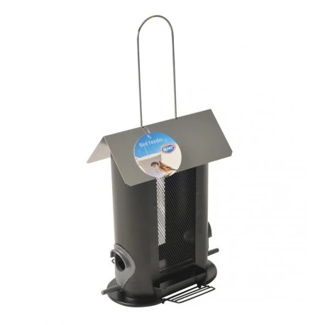 Duvo Silo En Métal Pour Arachides 2 Cotés - 21x13,5x24cm - Noir 1 Duvo Silo En Métal Pour Arachides 2 Cotés - 21x13,5x24cm - Noir