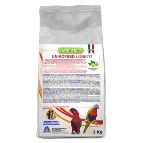 Unikofeed Loreto 3kg - Aliment Complet Pour Lori 1 Unikofeed Loreto 3kg - Aliment Complet Pour Lori